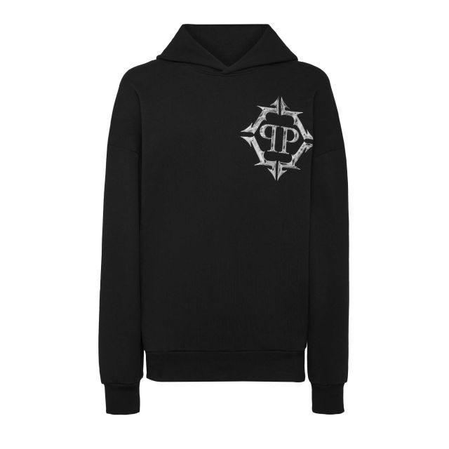 Philipp Plein Ανδρικό Φούτερ Hoodie Sweatshirt Chrome AACC MJB3154 PJO002N
