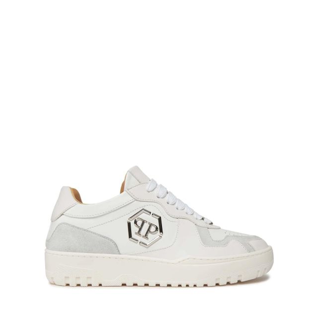 Philipp Plein Παπούτσια Mix Leather Lo-Top Sneakers SADS USC0545 PLE010N - 637905