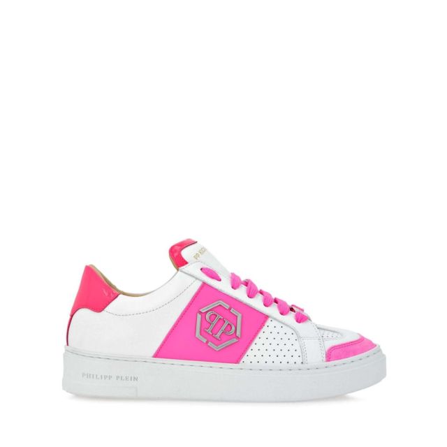 Philipp Plein Γυναικεία Παπούτσια Mix Leather  Lo-Top Sneakers SADS WSC2734 PLE010N