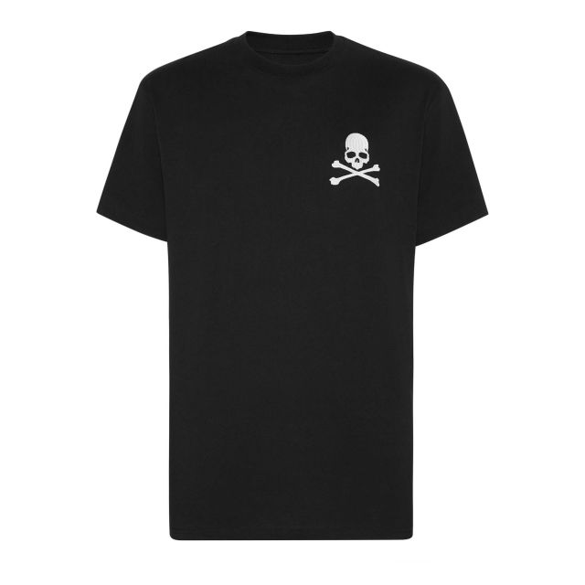 Philipp Plein Ανδρική Μπλούζα T-shirt Round Neck SS Tattoo FADC MTK7410 PJY002N