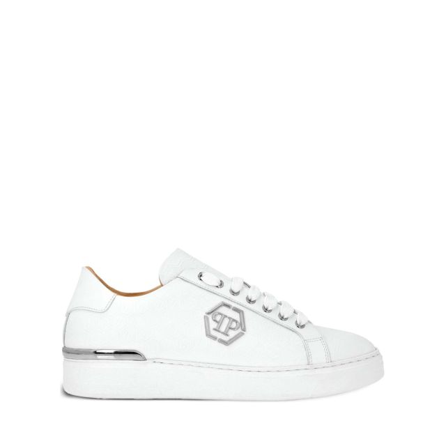 Philipp Plein Γυναικεία Παπούτσια Nappa Leather Lo-Top Sneakers Monogram AADS USC0665 PLE010N