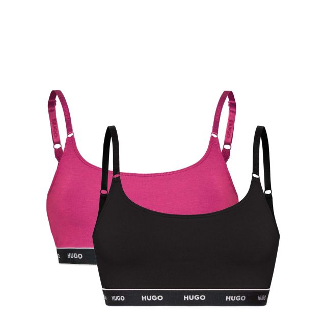 Hugo Boss Σετ Γυναικεία Εσώρουχα Twin Bralette Stripe 50480158