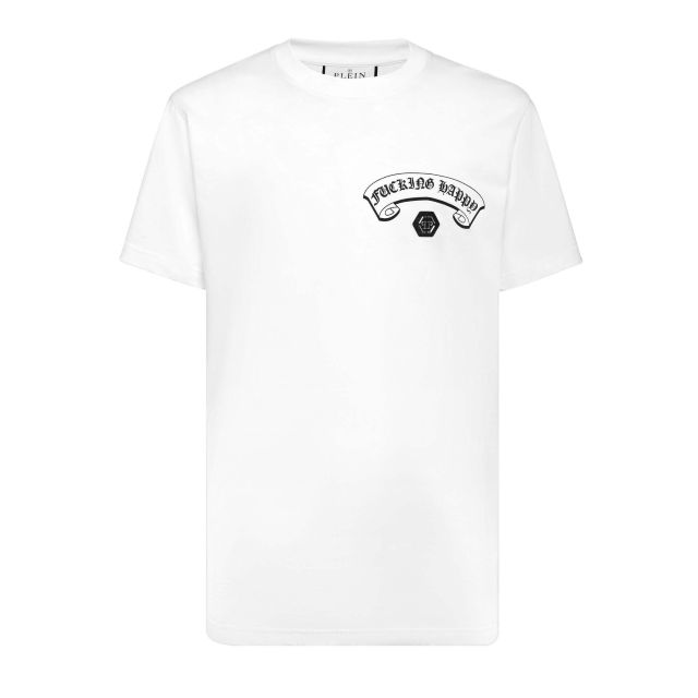 Philipp Plein Ανδρική Μπλούζα T-shirt Round Neck SS PAEC MTK7495 PJY002N