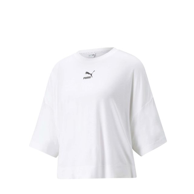Puma Γυναικεία Μπλούζα Classics Oversized Splitside Tee 533509