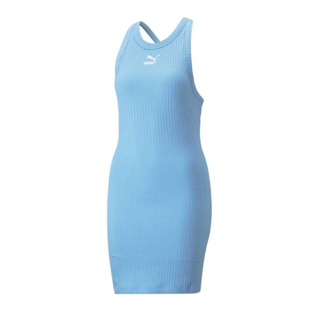 Puma Γυναικείο Φόρεμα Classics Ribbed Sleeveless Dress 538079