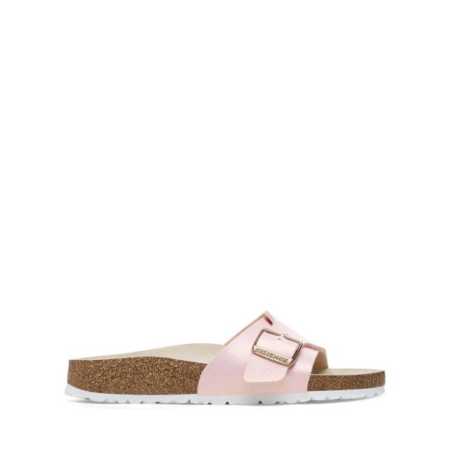 Birkenstock Γυναικεία Σανδάλια Bs Classic Catalina Bf Shiny Lizard Light Rose 1026447