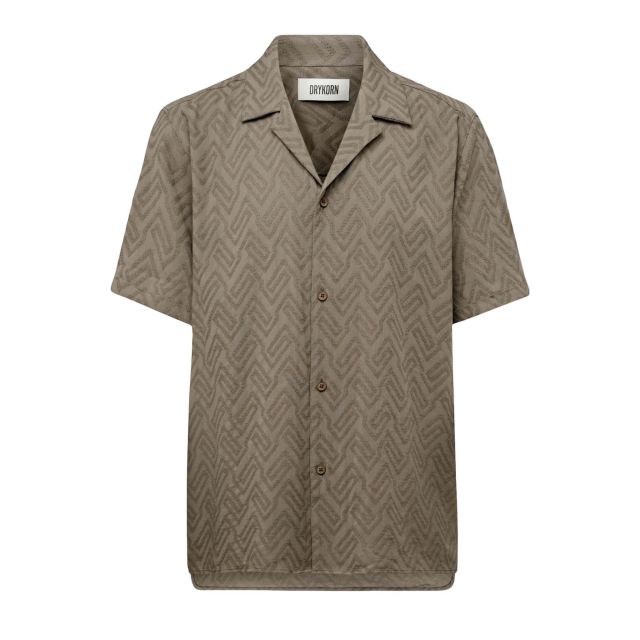 Drykorn Ανμδρικό Πουκάμισο Short Sleeve Shirts BIJAN_2 - 756056