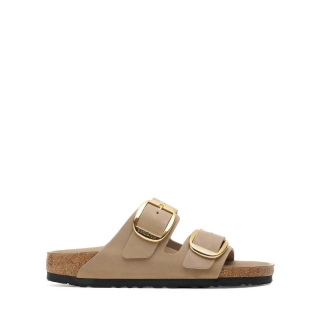 Birkenstock Γυναικεία Παπούτσια Leather Arizona Big Buckle Leoi Tabaccobrown Hex 1030382