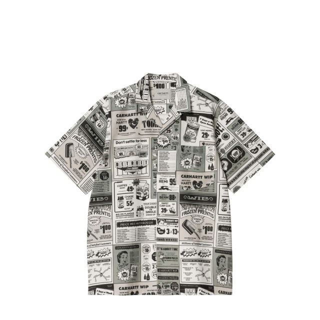 Carhartt WIP Ανδρικό Πουκάμισο S/S Catalogue Shirt I034548