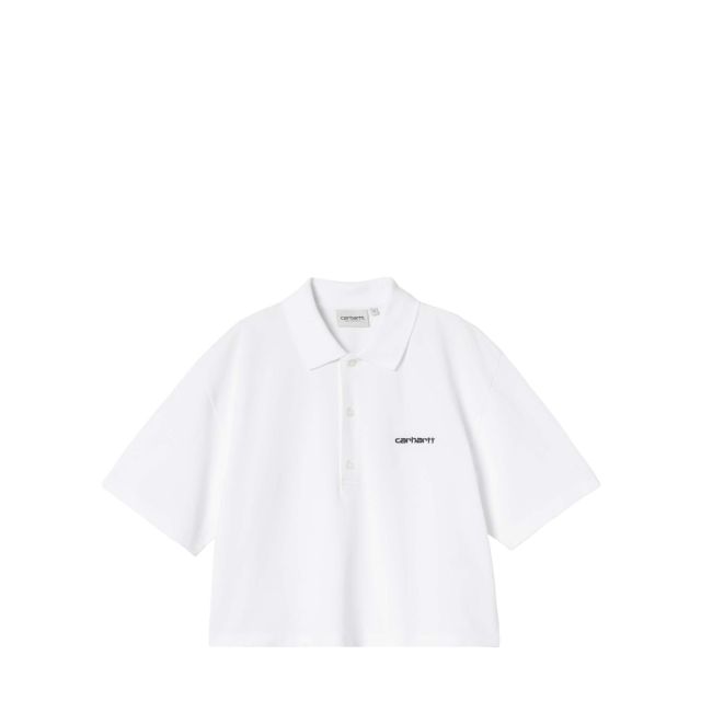Carhartt WIP Γυναικεία Μπλούζα W' S/S Carhartt Script Polo TS I034553