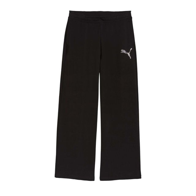 Puma Γυναικείο Παντελόνι Φόρμας Ess Graphic Leo Luxe Bedazzled Slouchy Pants Tr 634567