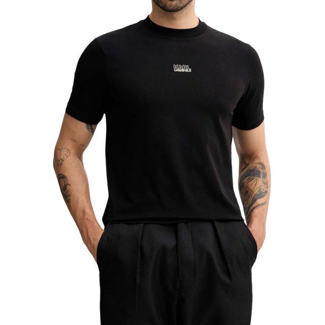 Karl Lagerfeld Ανδρική Μπλούζα T-Shirt Crewneck 755034-561235