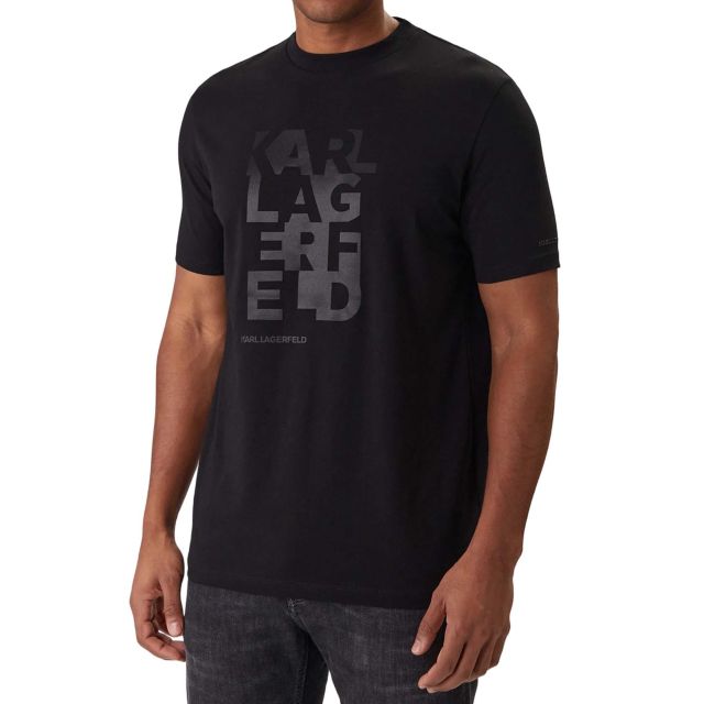 Karl Lagerfeld Ανδρική Μπλούζα T-Shirt Crewneck 755053-561221