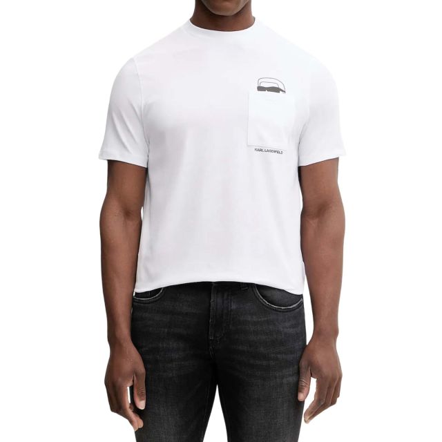 Karl Lagerfeld Ανδρική Μπλούζα T-Shirt Crewneck 755047-561221