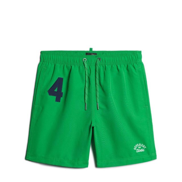 Superdry Ανδρικό Μαγιό D2 Ovin Vintage Polo 17" Swim Short M3010235A