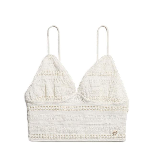 Superdry Γυναικεία Μπλούζα D3 Ovin Jersey Lace Bralet W6011872A