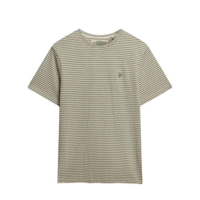 Superdry Ανδρική Μπλούζα D2 Ovin Classic Essential Stripe Tee M1012346A