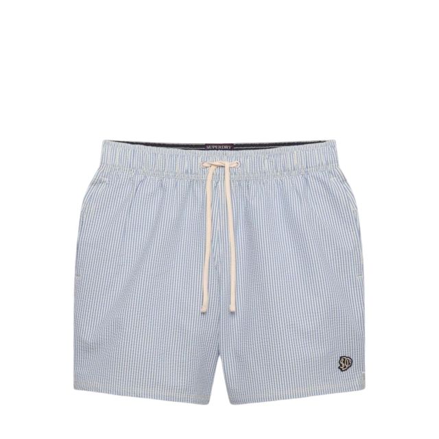 Superdry Ανδρικό Μαγιό D4 Stud Seer Sucker 15 Swim Short M3010261A