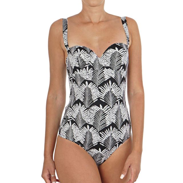STEFANIA FRANGISTA ARETE PALMS BLACK SF2024PB