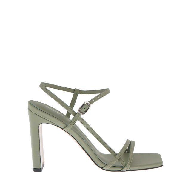 Makris Γυναικεία Πέδιλα E11 Heels Sandals 21.50.110