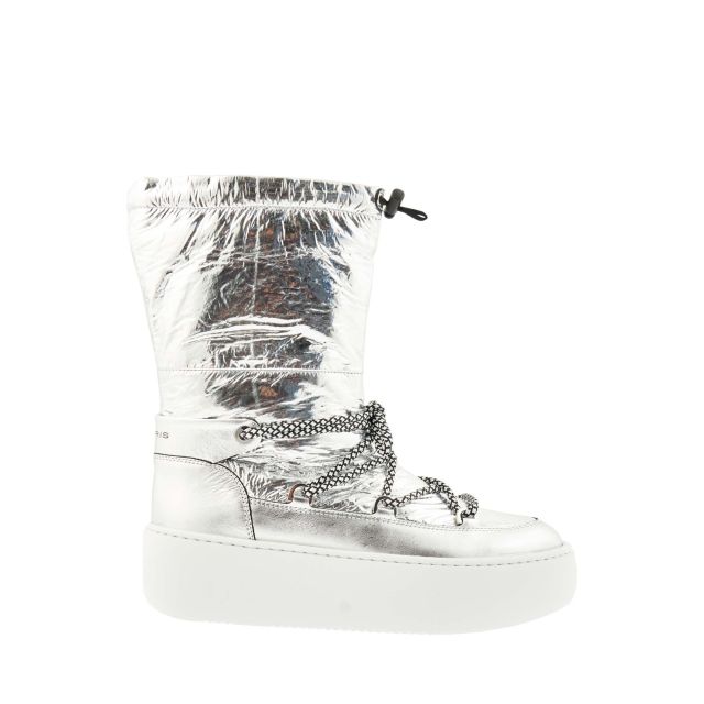 Makris Γυναικεία Παπούτσια W50 Silver Boots 23.230.500