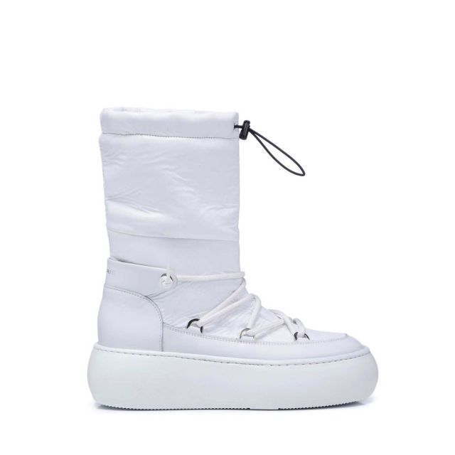 Makris Γυναικεία Παπούτσια W50 White Boots 23.230.500