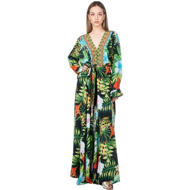 Inoa Μεταξωτή Τουνίκ Luxe Silk Robe Darwin