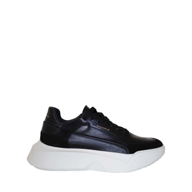 Makris Ανδρικά Παπούτσια X24 Sneakers Black 24.240.240