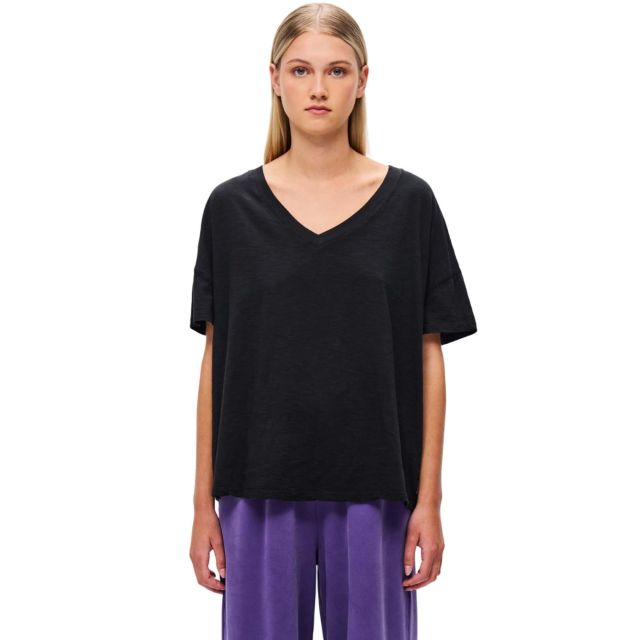 Dirty Laundry Γυναικεία Μπλούζα Oversized V-Neck T-Shirt DLWT000131