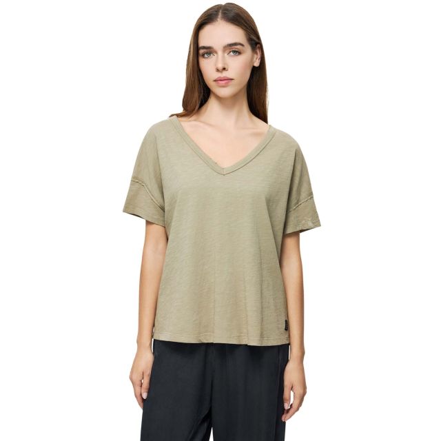 Dirty Laundry Γυναικεία Μπλούζα Oversized V-Neck T-Shirt DLWT000131 - 748450