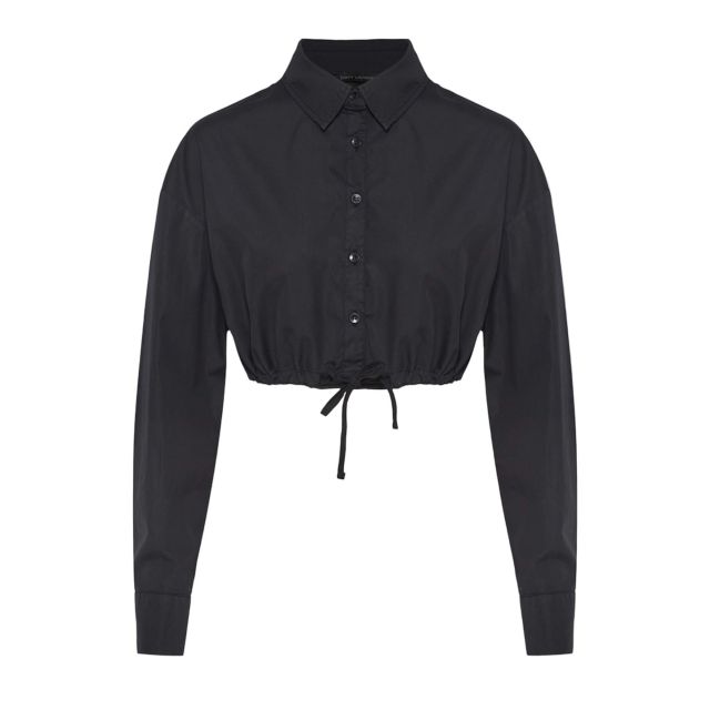 Dirty Laundry Γυναικείο Πουκάμισο Cropped Shirt With Drawstring DLWS000037 - 748428