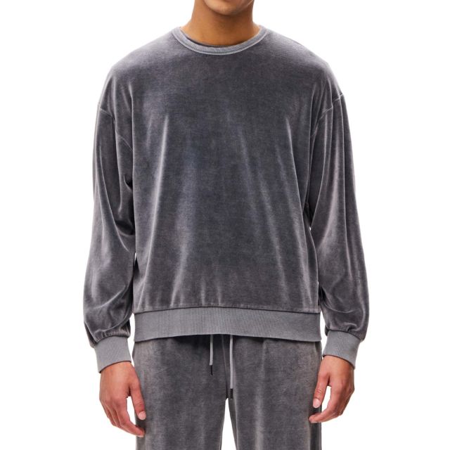 Dirty Laundry Aνδρικό Φούτερ Oversized Velvet Crewneck DLMC000144