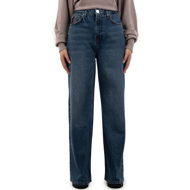 One Teaspoon Γυναικείο Τζιν Παντελόνι Trousers 84K26644