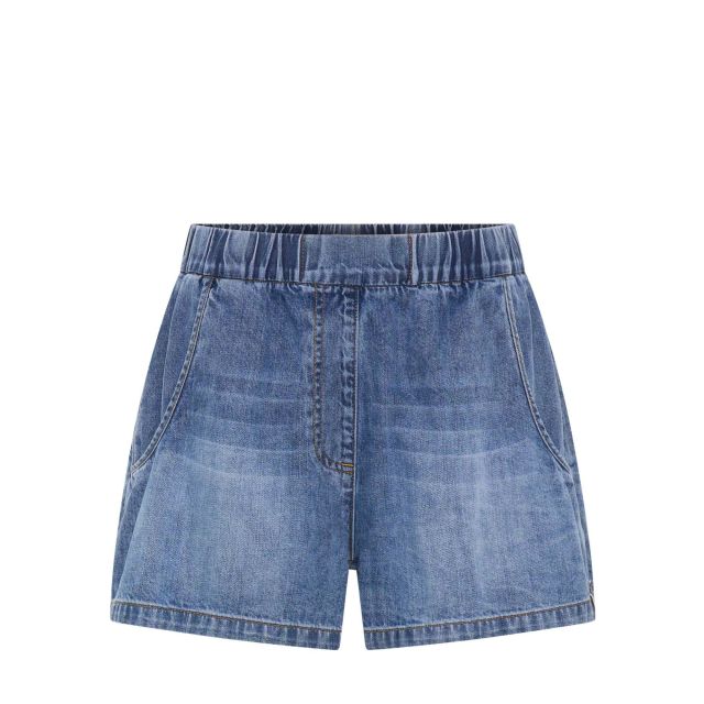 One Teaspoon Γυναικείο Σορτς Funks High Waist Elasticated Flippy Denim Short 26864