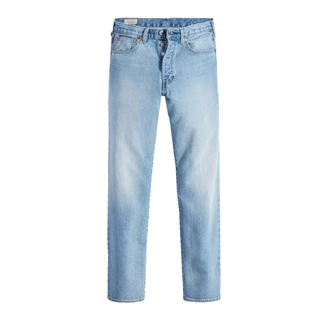Levi's Ανδρικό Τζιν Παντελόνι 501® Levis®Original Fit Light Indigo - Worn In 00501-3418 - 743307