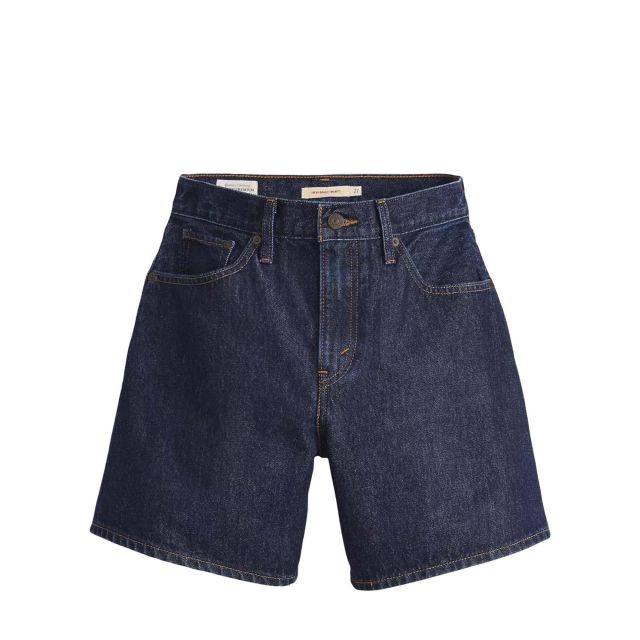 Levi's Γυναικείο Σορτς High Baggy Short Dark Indigo - Flat Finish A9311-0006