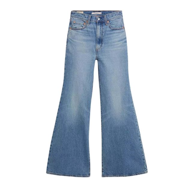 Levi's Γυναικείο Τζιν Παντελόνι Ribcage Bells Med Indigo A7503