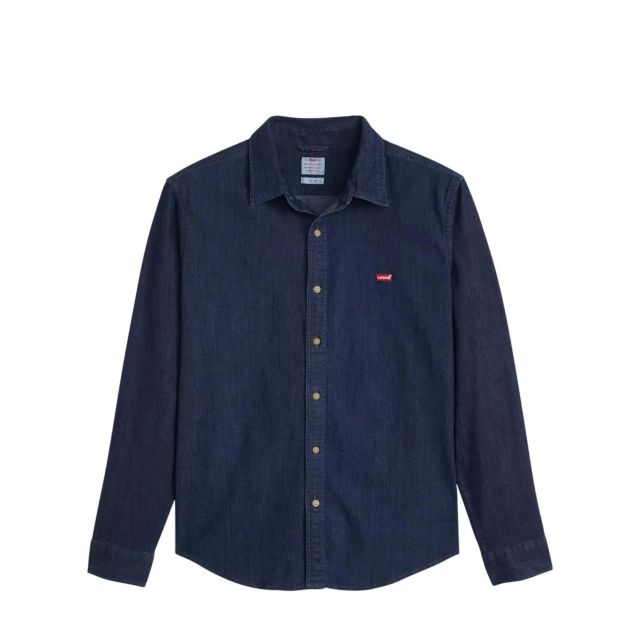 Levi's Ανδρικό Πουκάμισο Ls Battery Hm Shirt Slim Dark Indigo 86625