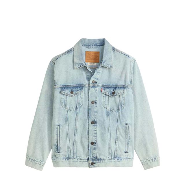 Levi's Ανδρικό Μπουφάν Relaxed Fit Trucker Light Indigo - Worn In A5782-0078 - 743623