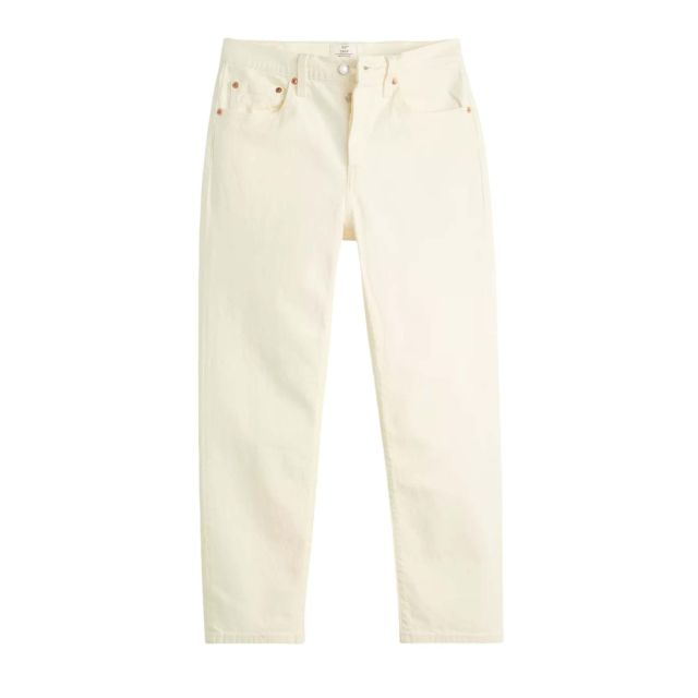 Levi's Γυναικείο Τζιν Παντελόνι 501® Crop Whites 36200-0374 - 743506
