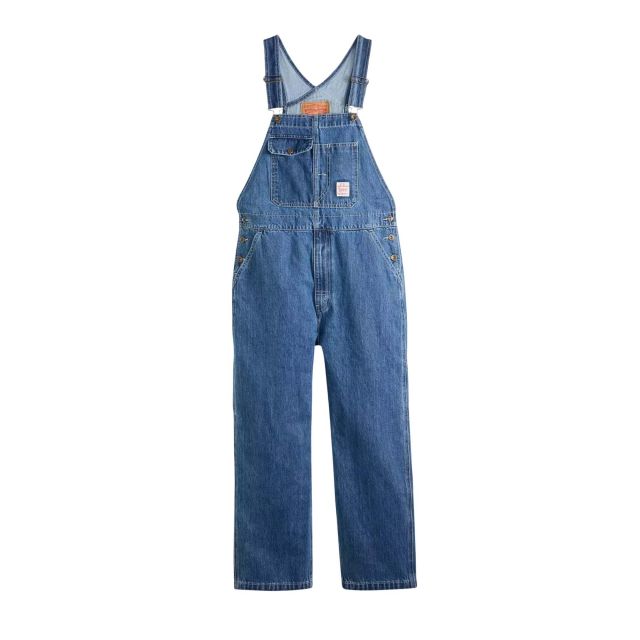 Levi's Ολόσωμη Φόρμα Τζιν Loose Overalls Dark Indigo - Flat Finish 0057W-0001