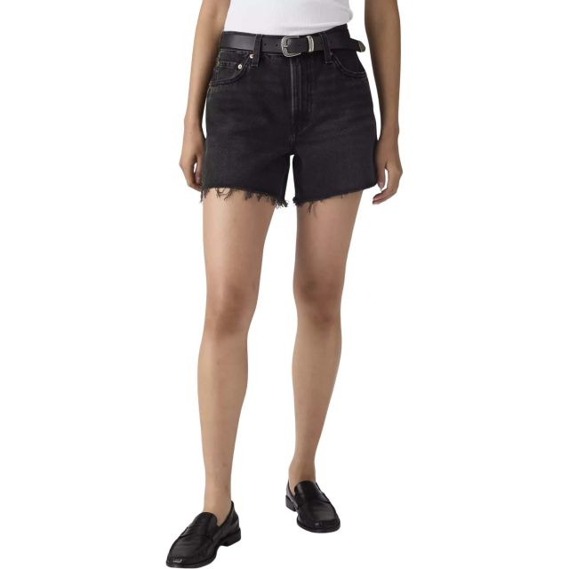 Levi's Γυναικείο Σορτς Ribcage A-Line Short Blacks 005DS-0005