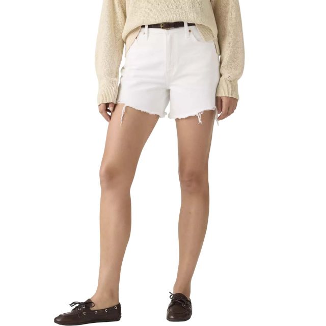 Levi's  Γυναικείο Σορτς Ribcage A-Line Short Whites 005DS-0007