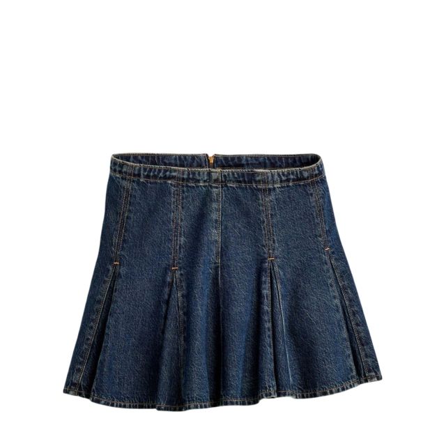 Levi's  Γυναικεία Φούστα Godet Mini Skirt Dark Indigo - Flat Finish 005DV-0003