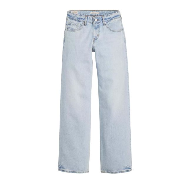 Levi's Γυναικείο Τζιν Παντελόνι Low Loose Light Indigo - Worn In A5566-0043