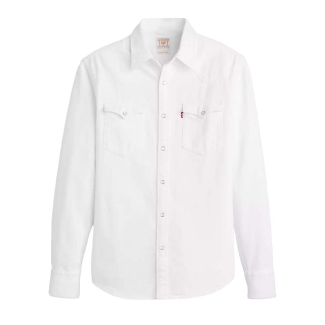Levi's Ανδρικό Πουκάμισο Barstow Western Standard Whites 85744-0119
