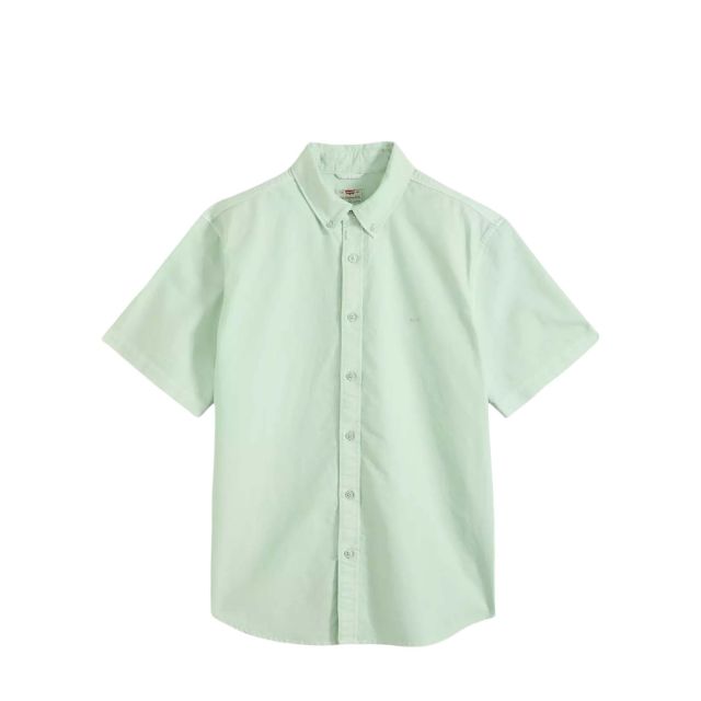 Levi's Ανδρικό Πουκαμισο Ss Authentic Button Down Greens A9161-0022