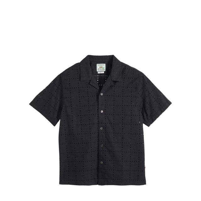 Levi's Aνδρικό Πουκάμισο Sunset No Pkt Camp - Standard Blacks 005H5-0002