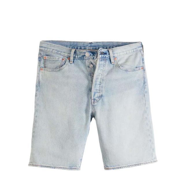 Levi's Ανδρική Βερμούδα 501® Original Shorts Light Indigo - Worn In 36512-0280 - 743528