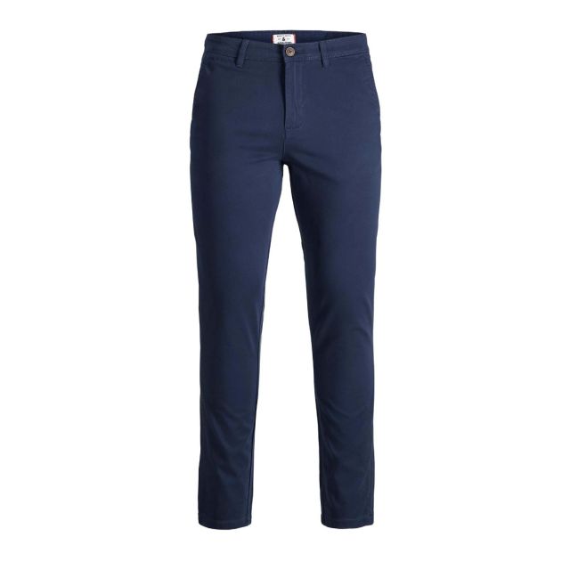 Jack & Jones Ανδρικό Παντελόνι Marco Bowie Slim Fit Chinos Navy Blazer 12150148